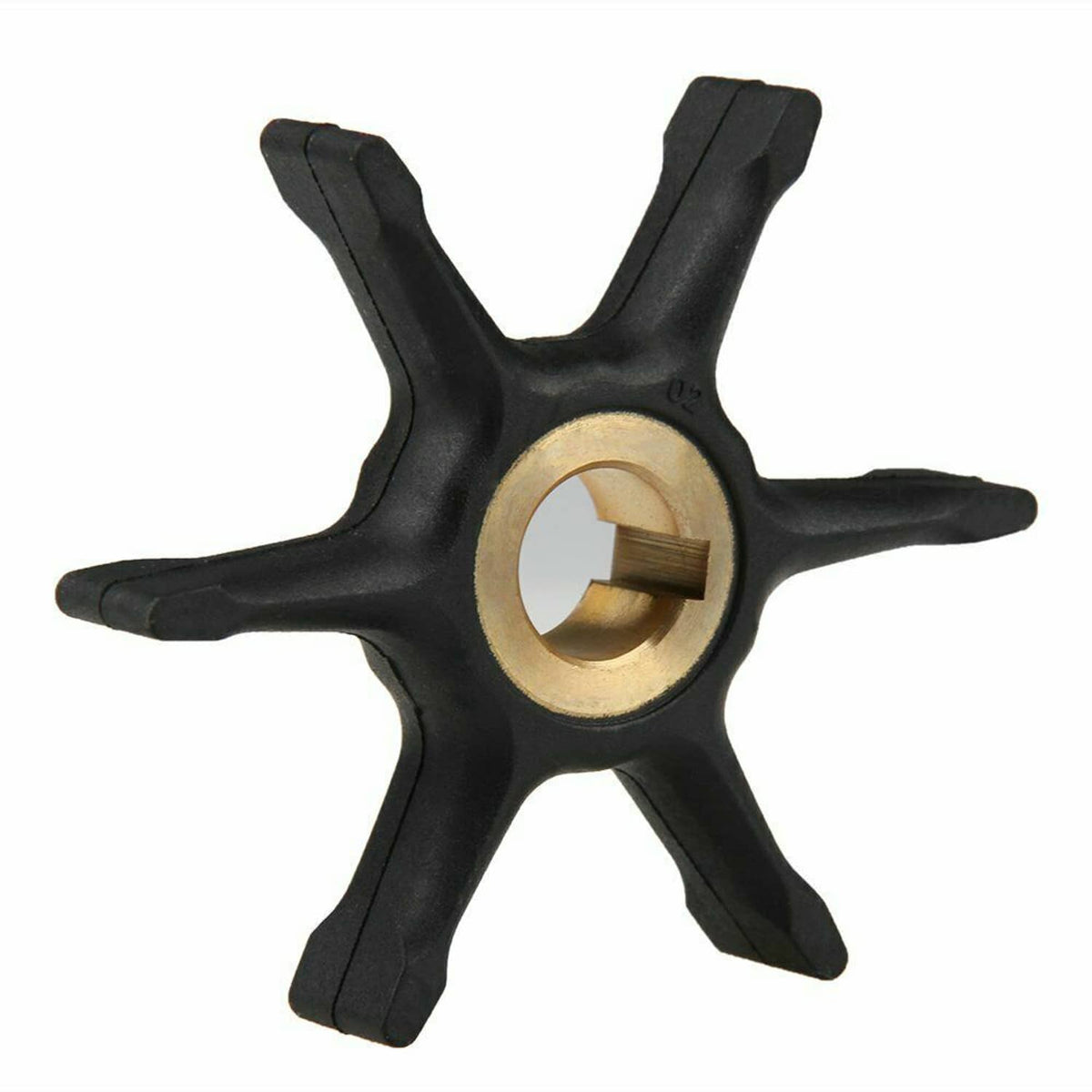Solid Spare For Johnson Evinrude Water Pump Impeller 10/15/18/20/25 HP 18-3002 375638 775518