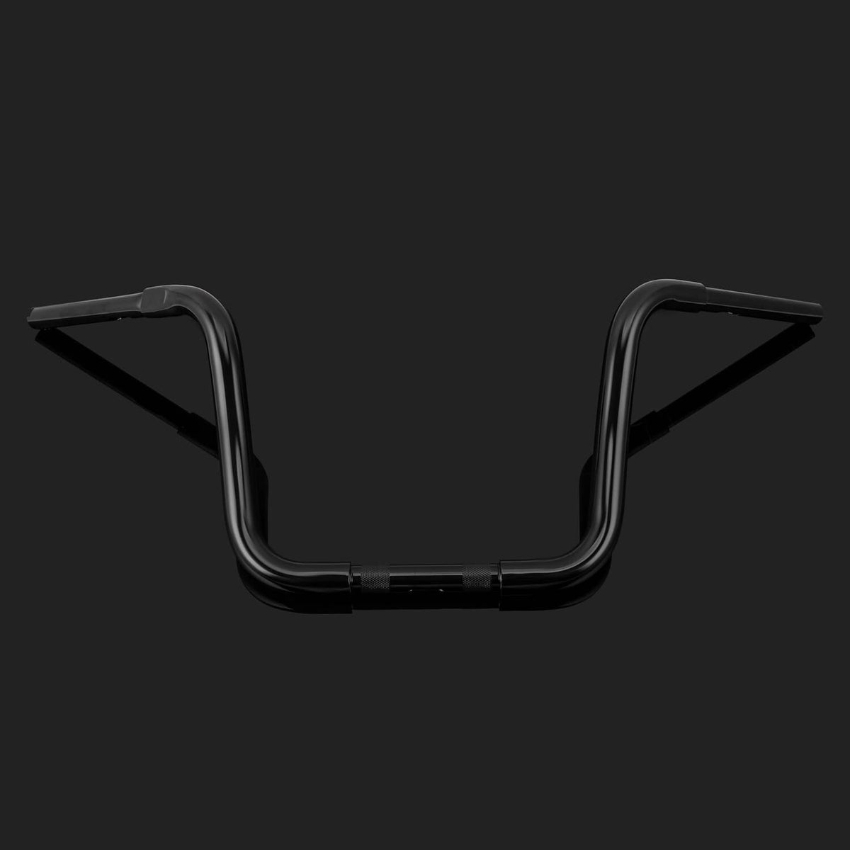 Solidspare Black 12" Rise Ape Hangers Handlebar Fit For Harley FLST FXST Sportster XL Dyna