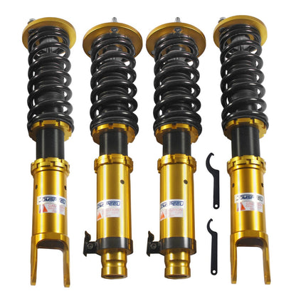 Solidspare Gold Coilovers Suspension Lowering Kit NEW For Honda Accord 2008-2012 JDMSPEED