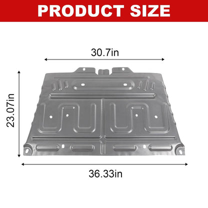 Solidspare For Ford F-150 2015-2024 Upgrade Manganese Steel Splash Panel Shield ML3Z-7222-D