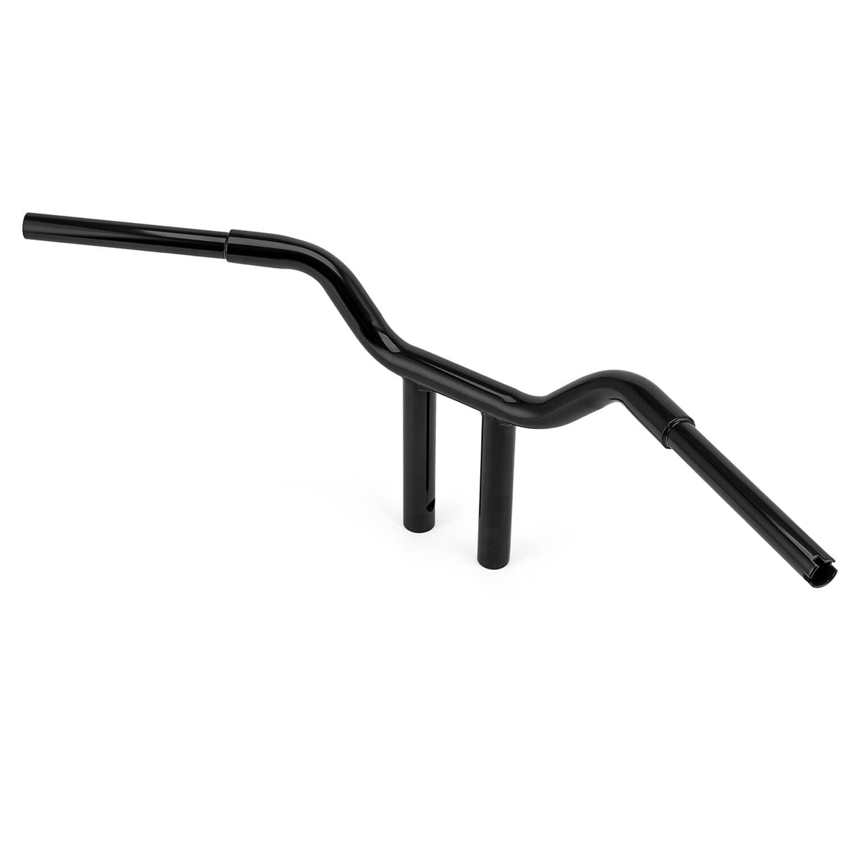 Solidspare 12"in Black MX-T Bars Handlebar Fit For Harley Softail Sportster Dyna Low Rider