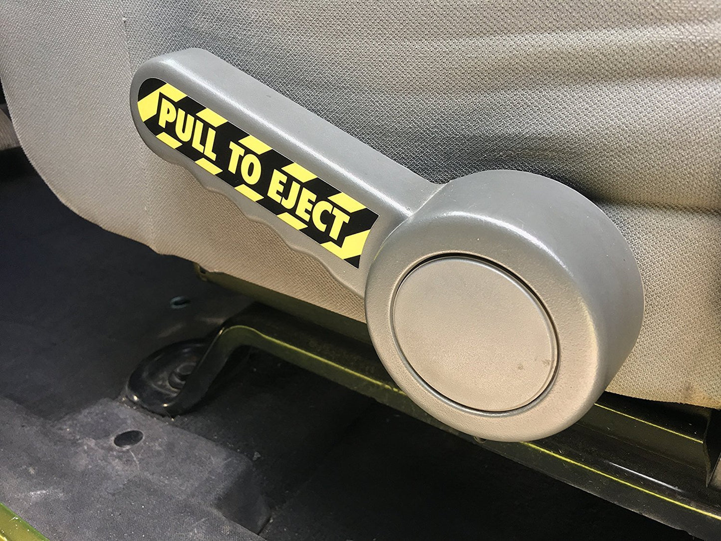PULL TO EJECT Decal / Sticker Set for Jeep Wrangler JK, JKU, Sahara, Rubicon, SE