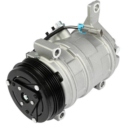Solidspare New AC Compressor w/ Clutch for 2000-2014 Cadillac Chevy GMC Hummer 4.8/5.3/5.7L