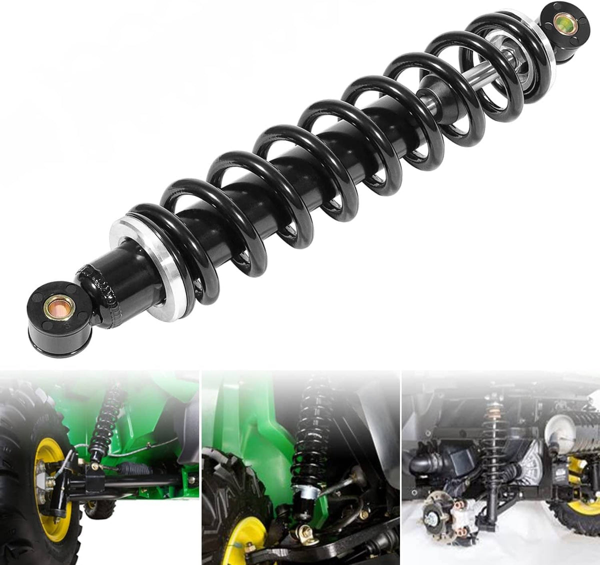 Solidspare Front Suspension Heavy Duty Shock Absorber Kit For John Deere AM130448 Gator TX