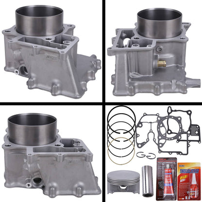 Solidspare For 2014-2021 Honda Pioneer 700 Cylinder Jug Piston Top End Gaskets Rebuild Kit