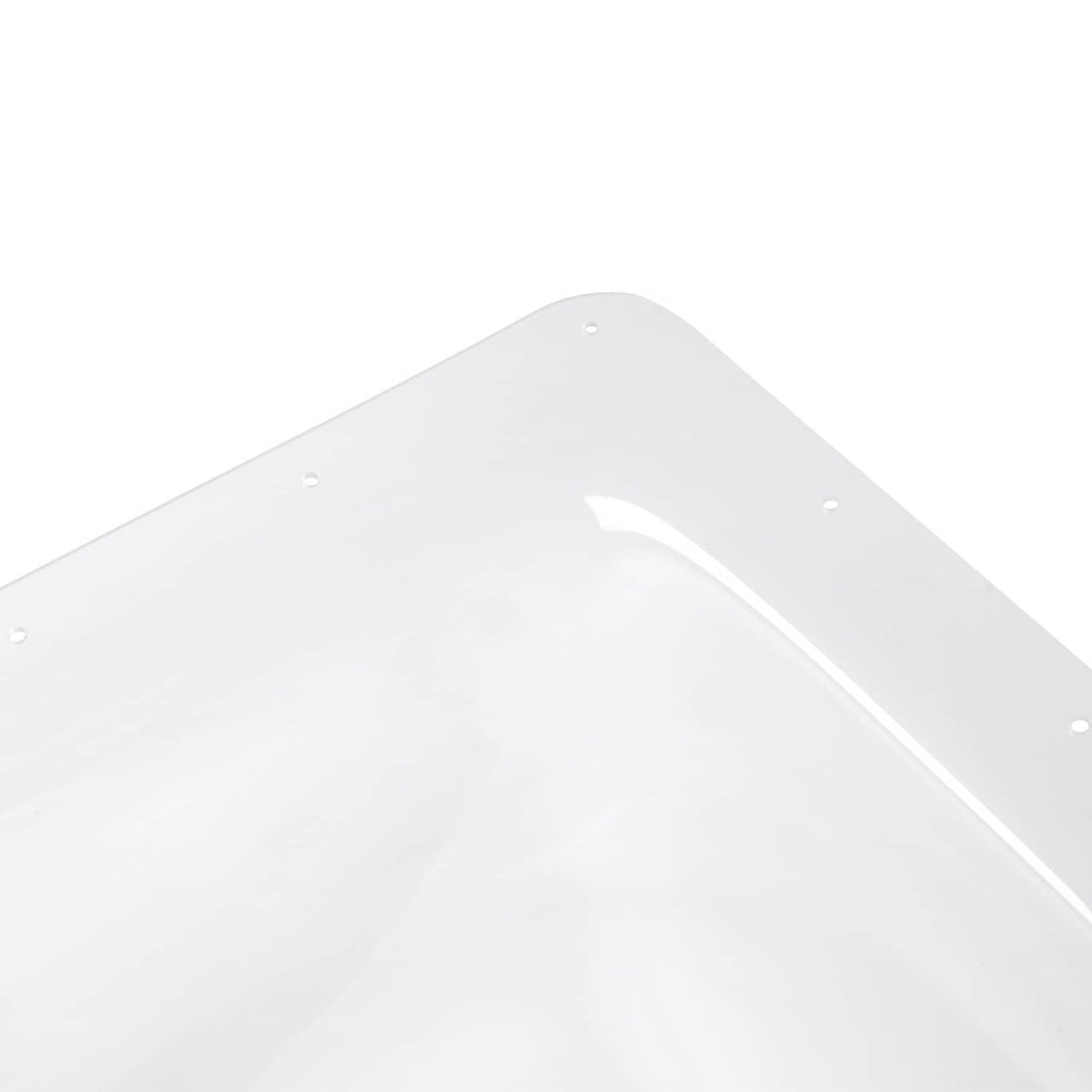 Solidspare For RV Camper Truck Skylight Cover Outer Dome Bubble Top Roof 18" x 26" Clear