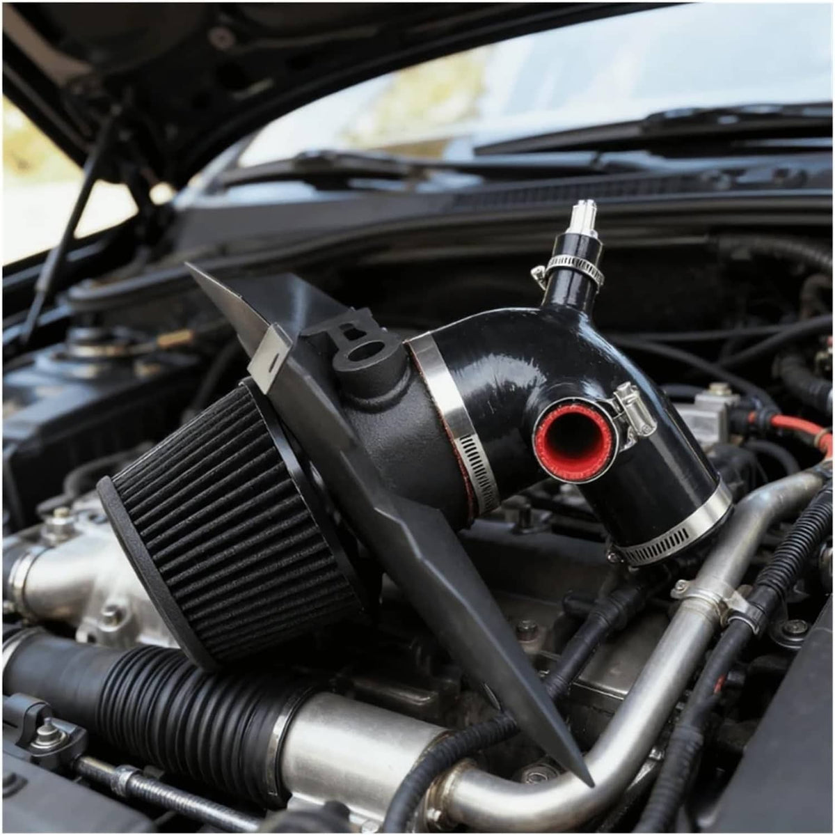 Solidspare Cold Air Intake with Filter For 2010-2016 BMW 535i 535i xDrive F10 F11 N55 3.0T