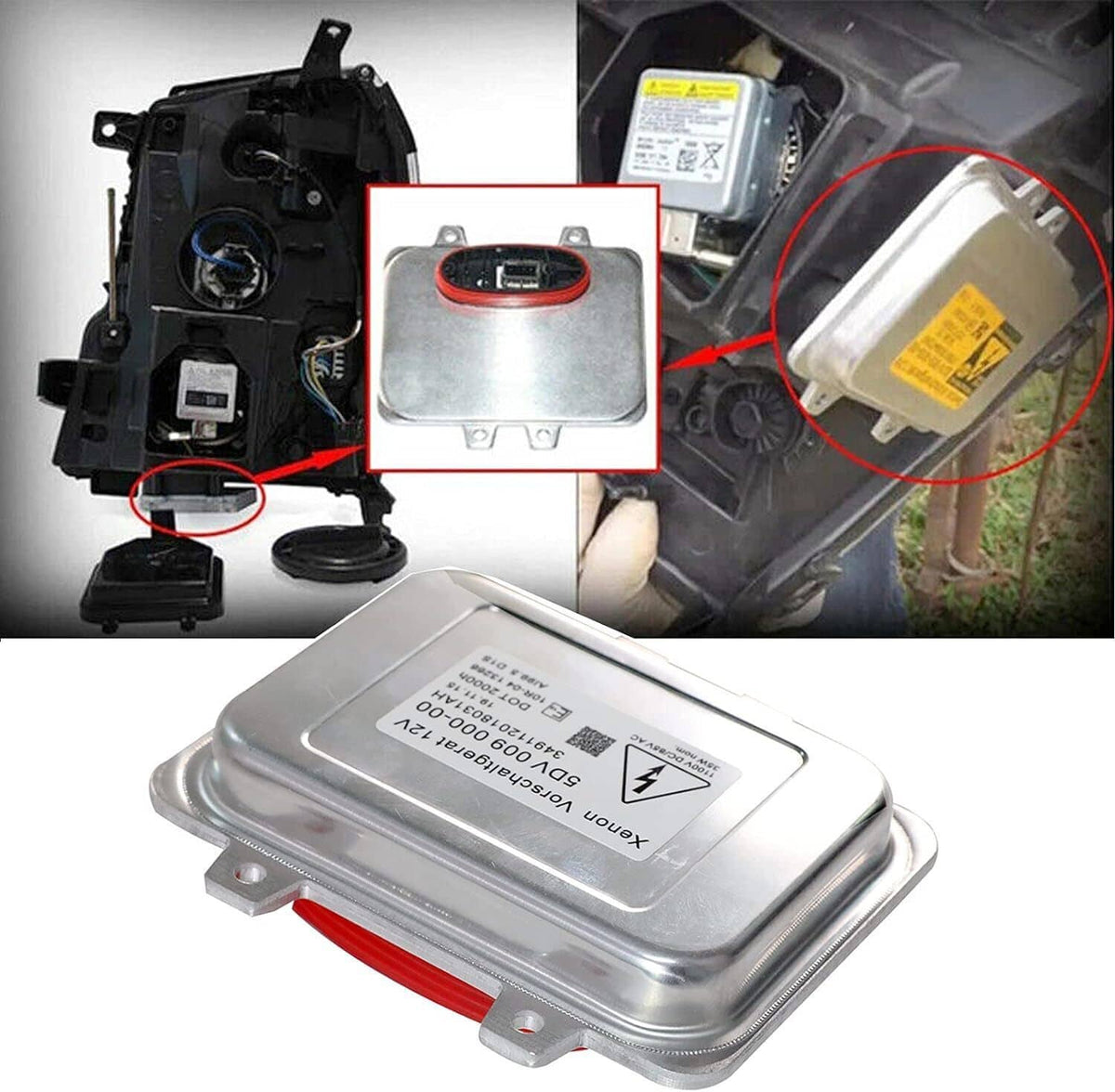 Solidspare Xenon Headlight Ballast Control Unit For 2007-2014 Cadillac Escalade 5DV00900000
