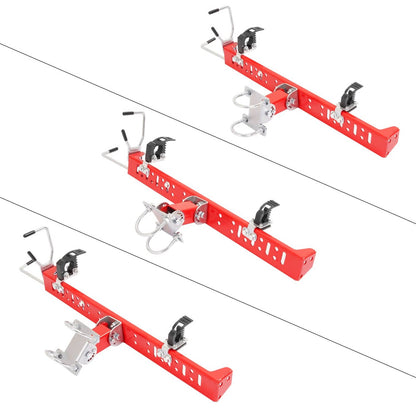 Solidspare Red Trimmer Rack Enhancing safety For lawn Mower 1"-2" Roll Bar Trimmer Holder
