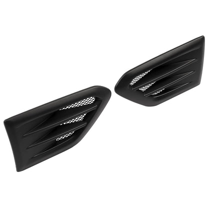 Solid Spare Pair of Fender Air Vent For Ford Ranger 2019-2023 USA Built Matte Black