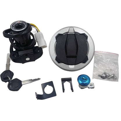 Solidspare Ignition Switch Gas Cap for Kawasaki Z800 Z900 Z900RS 2017-2023