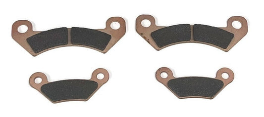 Solid Spare Front and Rear Brake Pads for Gas Diesel John Deere Gator XUV AM141182 AM140607