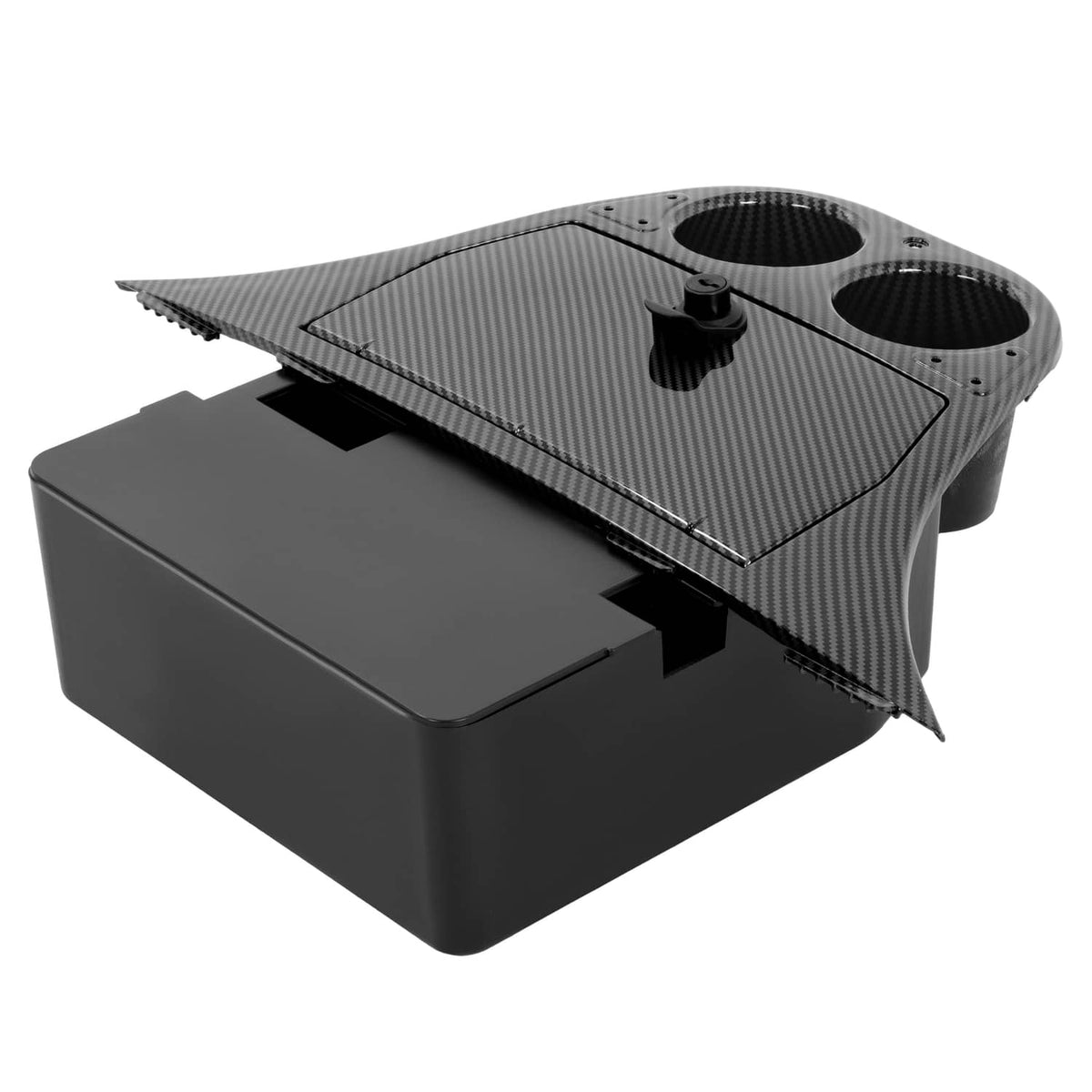 Solidspare Plastic Carbon Fiber Style Golf Carts Dash Compartment For Yamaha Drive