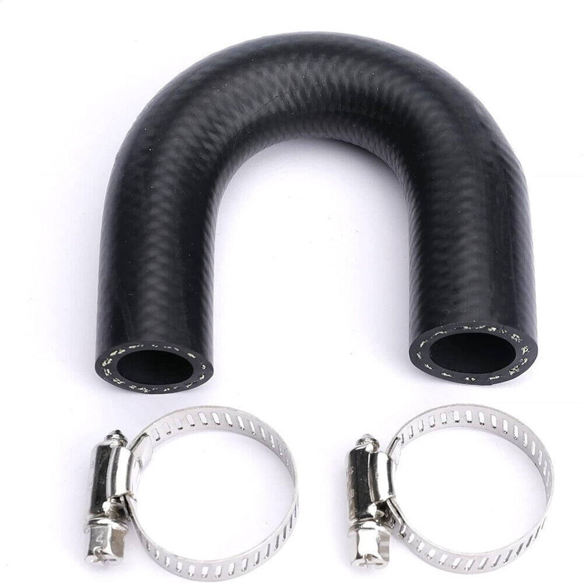 Solidspare LS Heater Core Bypass Delete Hose Coolant Crossover w/ Clamps For Chevy Pontiac