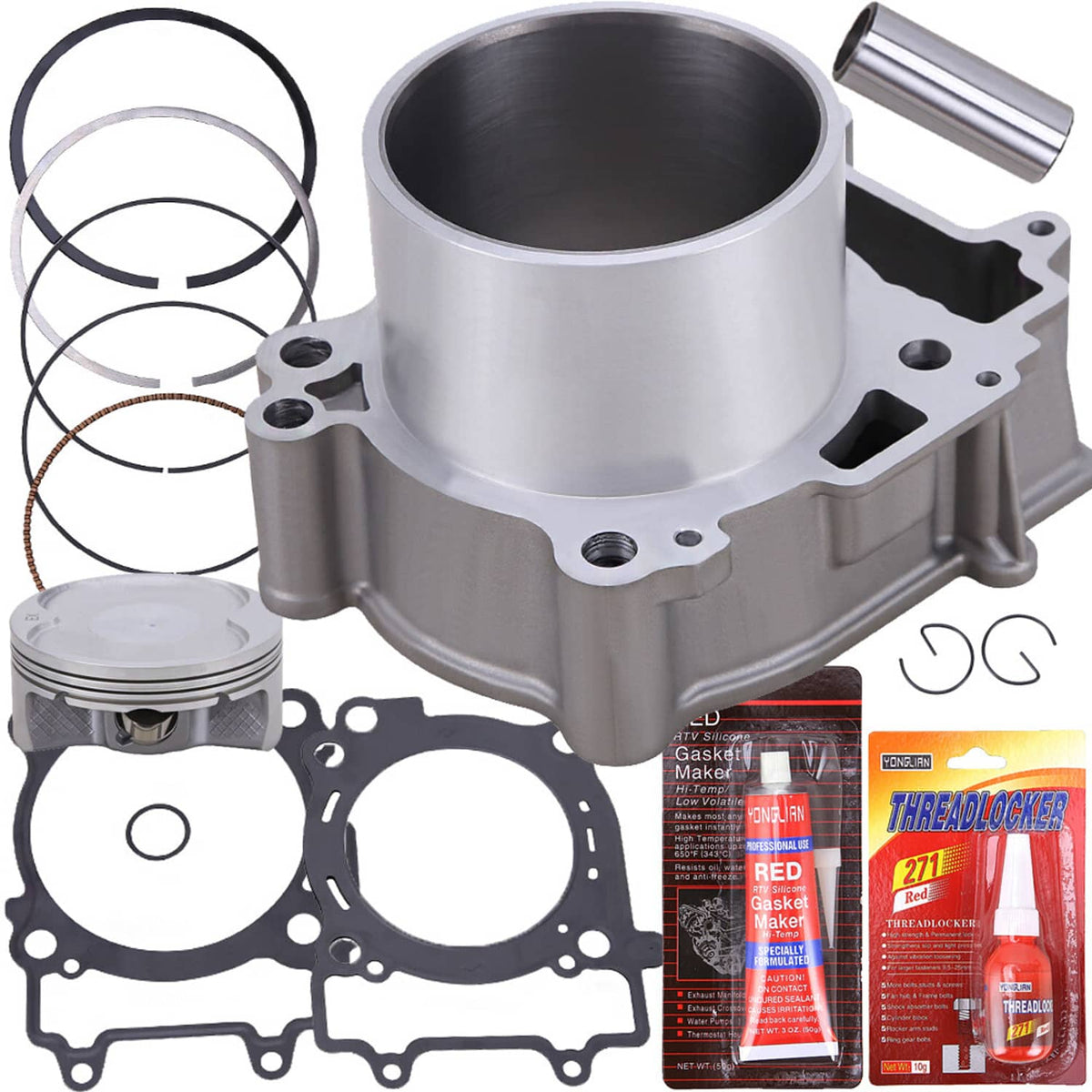 Solidspare Top End Rebuild Kit Cylinder Piston 99mm Gasket For 2014-2021 Polaris Ranger 570