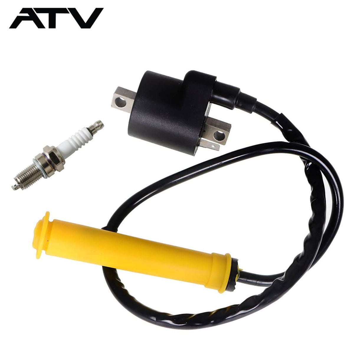 Solidspare For Honda Foreman 500 TRX500 FE FM FPM FPE Ignition Coil & Spark Plug 08-09 2011
