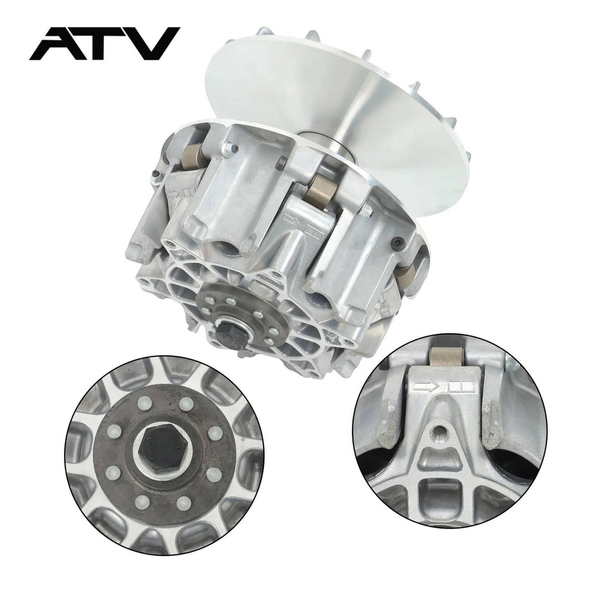 Solidspare Primary Drive Clutch&Aramid Belt For Can-Am Maverick Sport Max 1000r 2019-2025