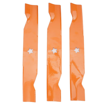 Solidspare Fits for 180054 173920 YTH2348 YTH24V48 YTH24K48 YTH2448 Mower Blades 3PACK