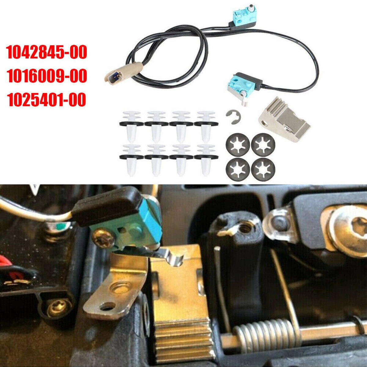 Solidspare NEW Door Handle Upgrade Rebuild Kit 1042845-00-A 1016009-00 For Tesla Model S