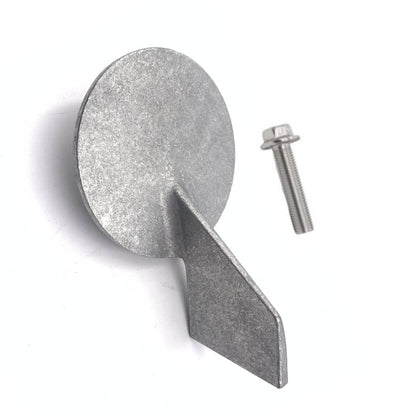 Solid Spare Yamaha F70 F75 F80 F90 F100 Outboard Trim Tab Anode Repl 67F-45371-00-00 18-607