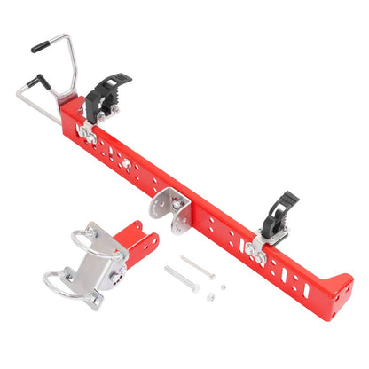 Solidspare Red Trimmer Rack Enhancing safety For lawn Mower 1"-2" Roll Bar Trimmer Holder