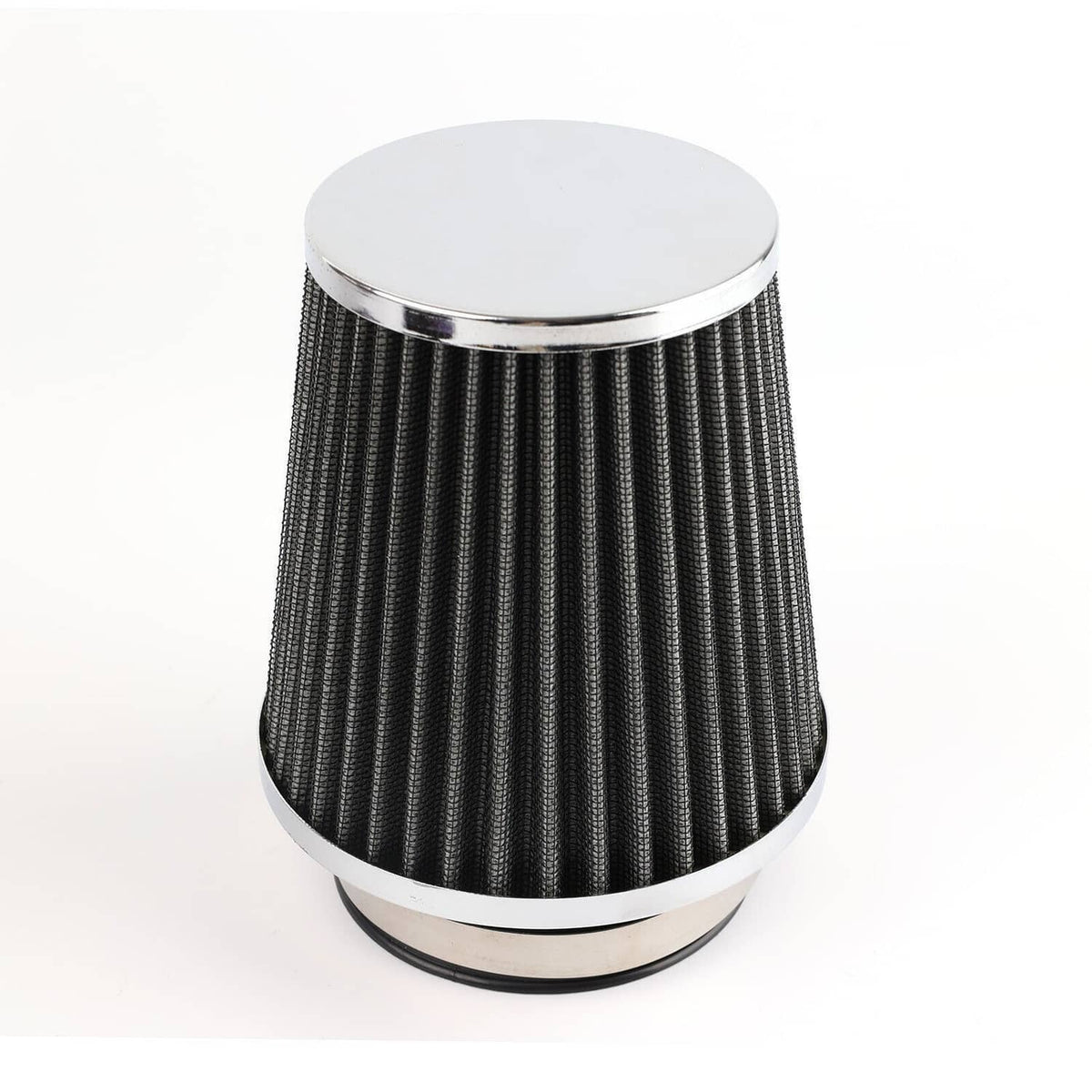 Solidspare 3" 76mm High Flow Inlet Dry Air Filter Cold Air Intake Cone Replacement New
