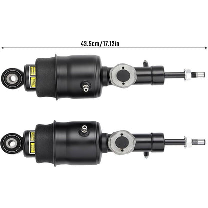 Solidspare Pair Rear Hydraulic Air Suspension Shock Struts For 2011-2021 Infiniti QX56 QX80