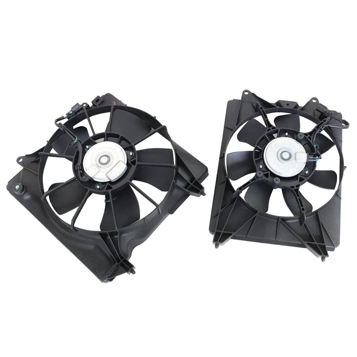 Solidspare New AC Condenser and Radiator Cooling Fan Assembly Fit For 2016-2018 Honda HR-V