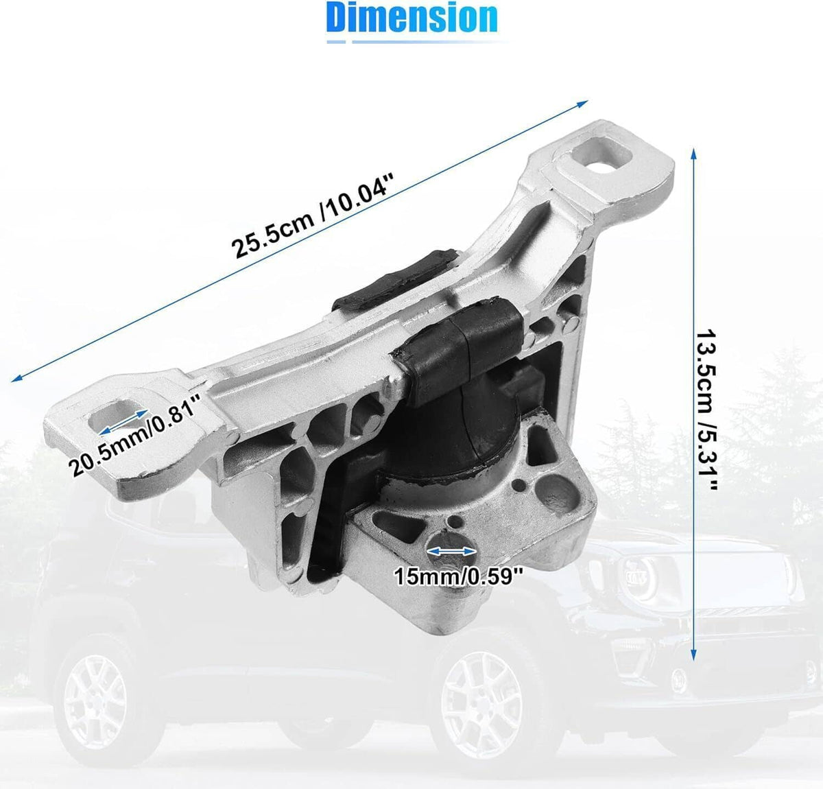 Solidspare New Front Engine Motor Mount for Ford Focus 2.0L 2012-2018 AV6Z6038A A5646