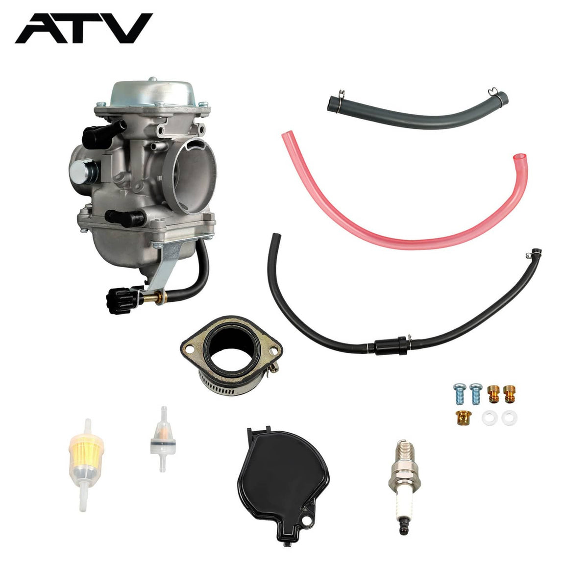 Solidspare Carburetor Kit For Kawasaki Lakota 300 KEF300A 1995-2000 KEF300B 2000-2003
