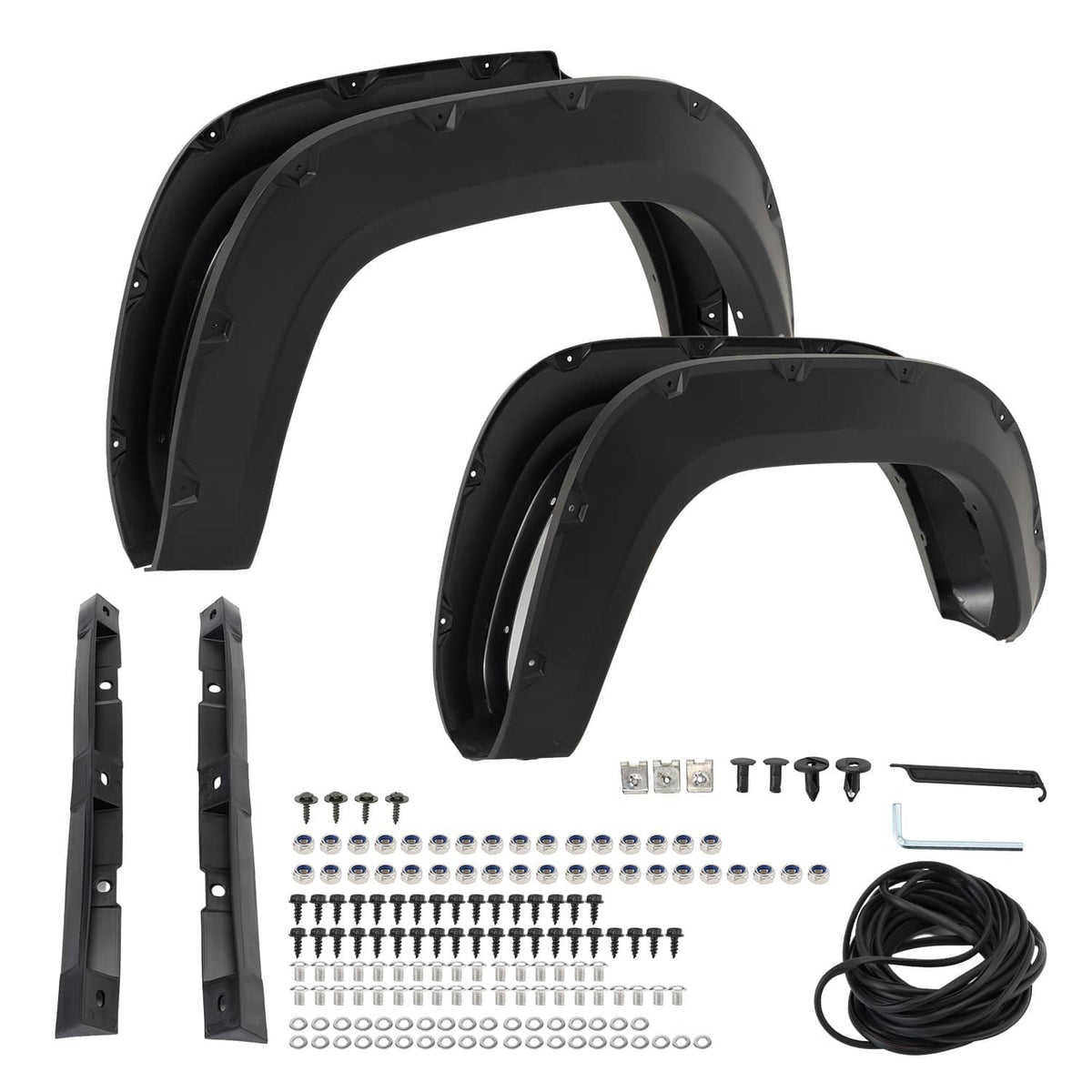 Solidspare Front Rear Left & Right Wheel Fender Flares Fit For 2016-2023 Toyota Tacoma New