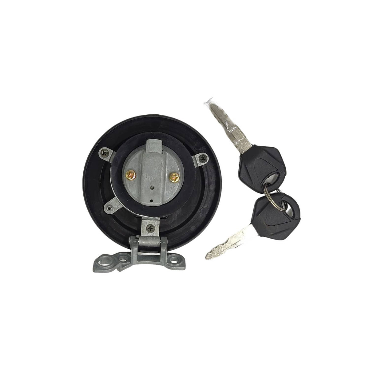 Solidspare Fuel Gas Tank Cap Cover Lock Key Compatible For Kawasaki KL250 KL650 51049-0047