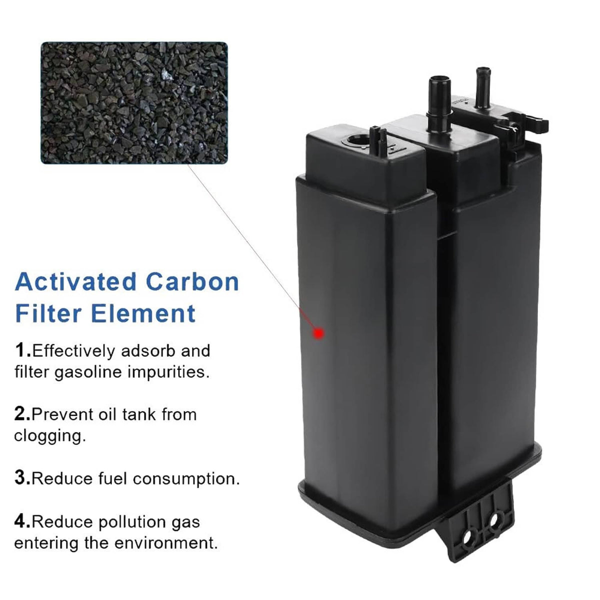 Solidspare New Fuel Vapor Canister 149507S00A For Nissan Armada Titan NV1500 NV2500 NV3500