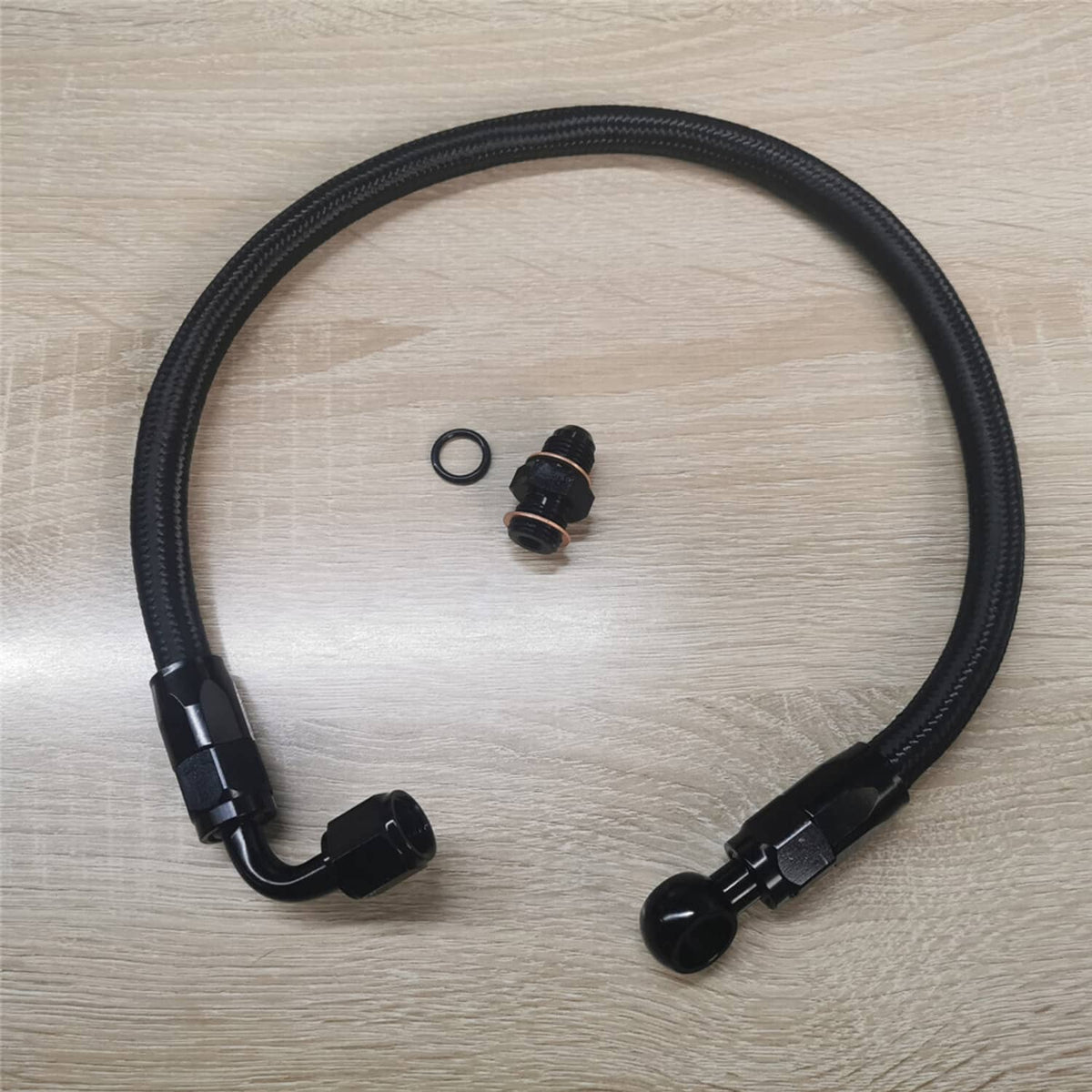 Solidspare Braided Fuel Line For Honda Civic Acura Integra D15 D16 B16B B16A B18C EG EK DC2