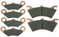 Front & Rear Semi-Metallic Brake Pads for Polaris Sportsman 500 6x6 2000-2008