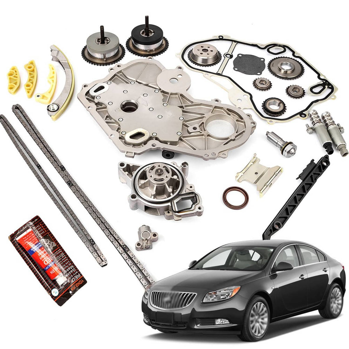 Solidspare Timing Chain Kit For CHEVROLET COBALT 2008-2010 L4 2.0L / 2006-2008 L4 2.4L US