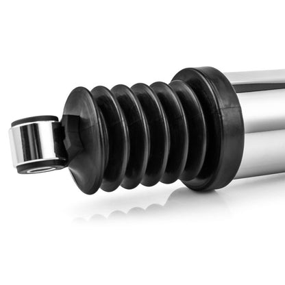 Solidspare FOR HARLEY ROAD KING FLHR CHROME HEAVY DUTY LOWERING 12" AIR SHOCKS 1980-2017