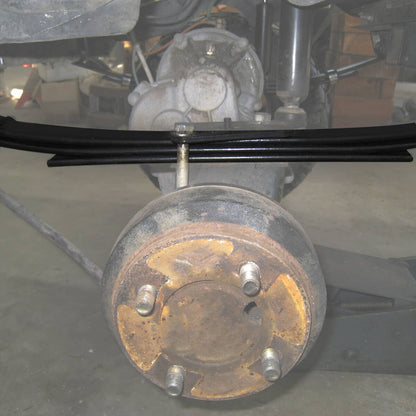 Solidspare Rear Leaf Springs Heavy Duty 3-Leaf w/ Bushings For Club Car DS Golf Cart 1981+