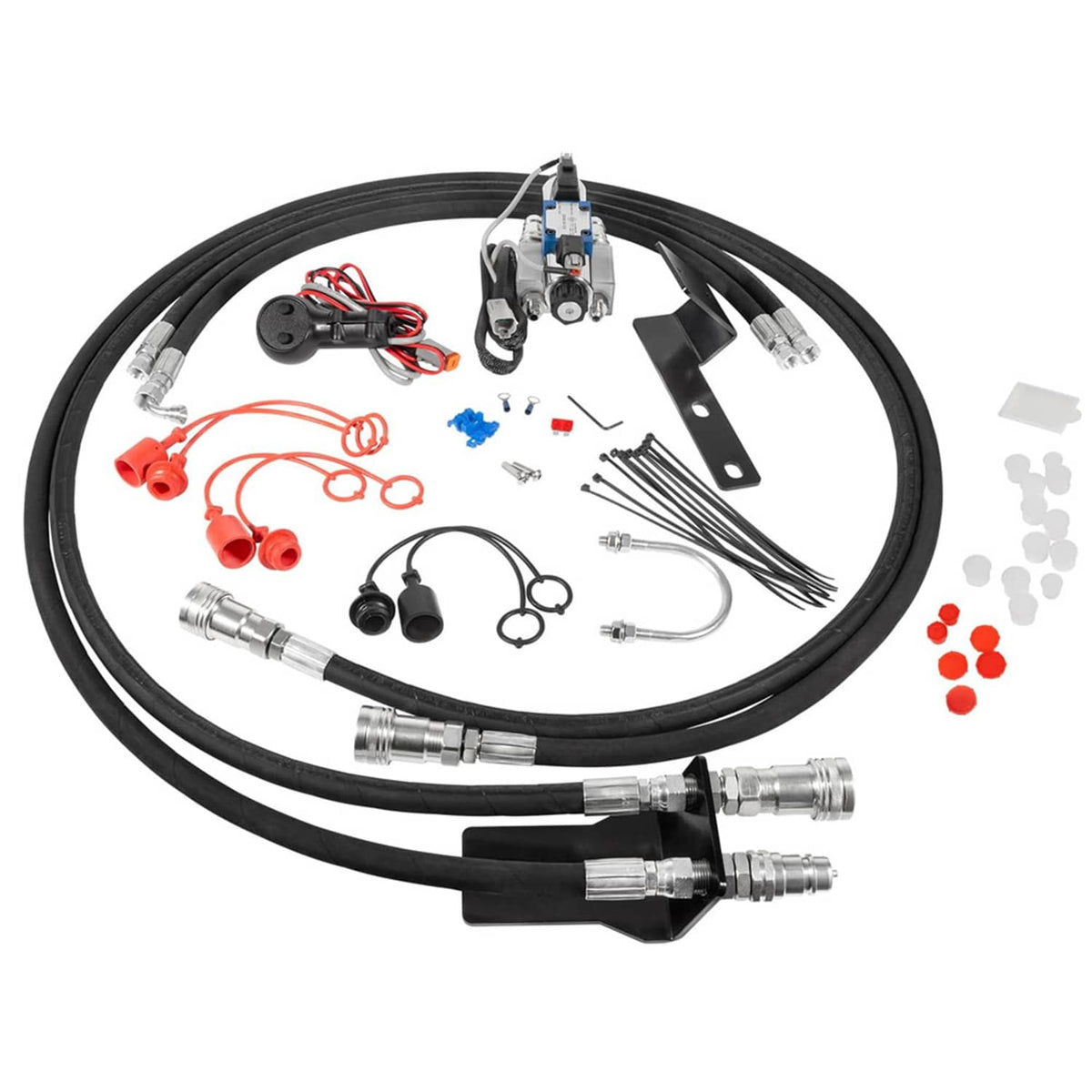 Solid Spare Third Function Valve Kit for Kubota L2501 L3301 L3901 L3200 L3800 Tractors