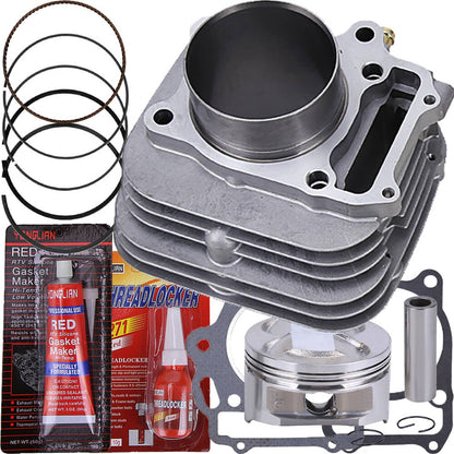 Solidspare 330cc Big Bore Cylinder Piston Ring Kit for Honda Sportrax TRX300EX 1993-2009 US