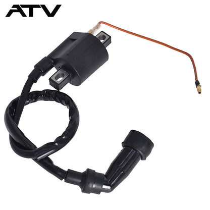 Solidspare Generic Black Ignition Coil Fit For Yamaha MOTO-4 MOTO 4 YFM225 1986 1987 1988