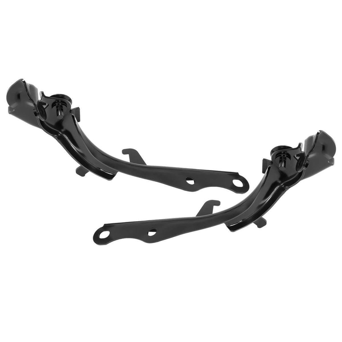 Solid Spare For 2010-2024 Toyota 4Runner LH & RH Hood Hinge Set TO1236181 TO1236182