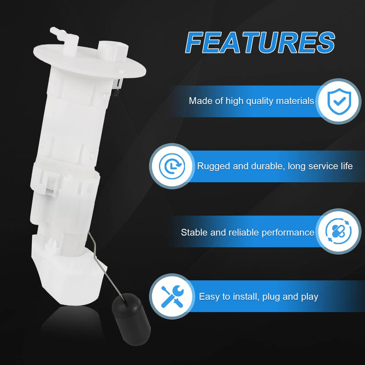 Solidspare NEW Fuel Pump 49040-0718 fit for Kawasaki Teryx 750 KRF750 2009-2013