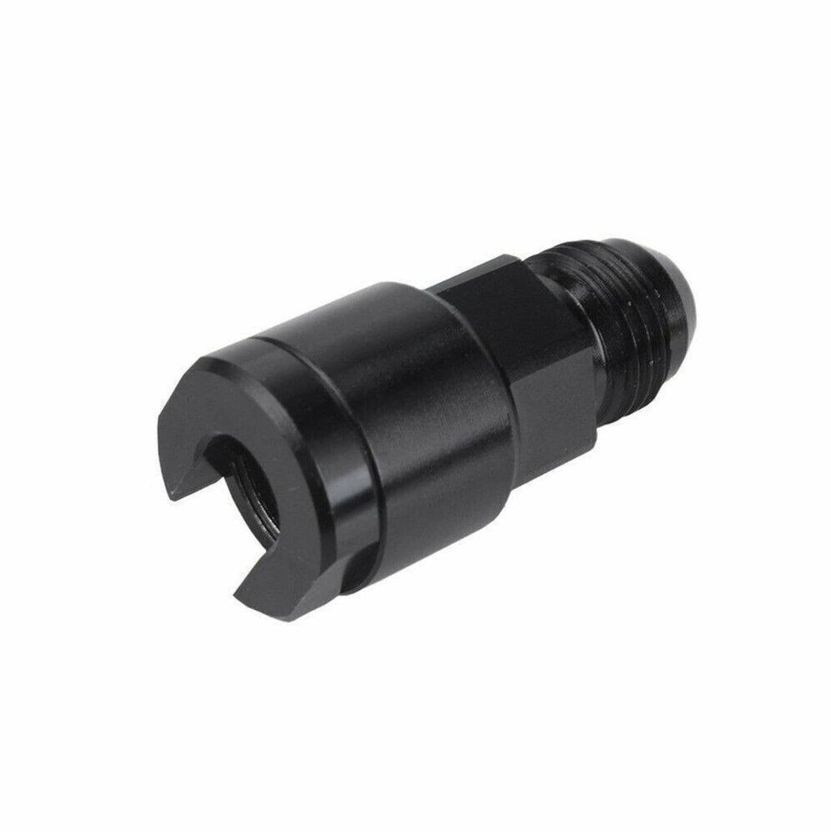Solidspare 2Pcs 6AN Fuel Adapter Fit For To 3/8 & 5/16 GM Quick Connect W/Thread EFI Female