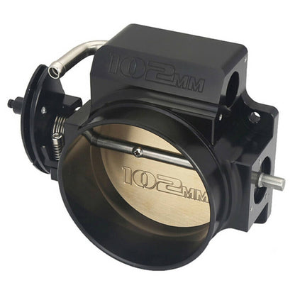 Solidspare 102mm Aluminum 4 Bolt Throttle Body & TPS IAC For GM Gen III LS1 LS2 LS6 LS7 LSX