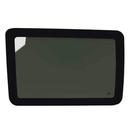 Solid Spare Fit Jeep Wrangler 2007-2010 Rear Left Driver Door Window Glass Dark Replacement