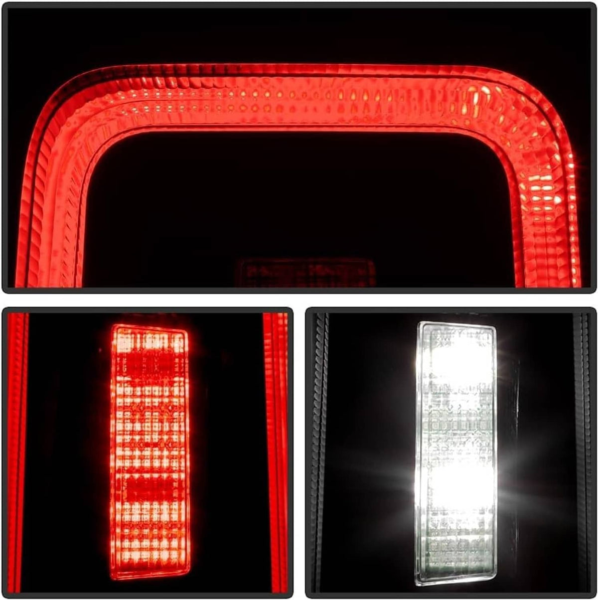 Solidspare Tail Lights Black Brake Lamps For 2010-2014 Ford Mustang Full LED w/ Sequential