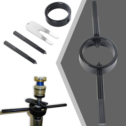 Solidspare Motorcycle Fork Spring Compressor Tool Kit For Upside Down Streetbike 50cc-1300c