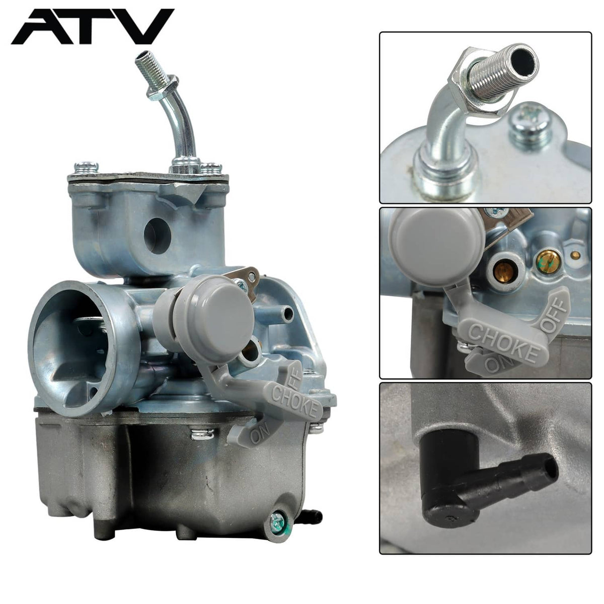 Solidspare For Yamaha Raptor 80 Raptor 50 Champ 100 Moto 4 YFM80 Badger 80 Carburetor Kit