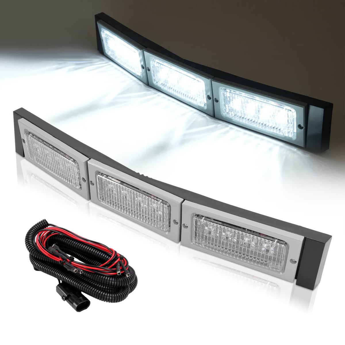 Solidspare Led Headlight Hood Light For John Deere 4050 4250 4450 4055 4255 4455 3PCS PC